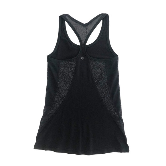 Lululemon Cool Racerback Infinite Black Size 4 - Picture 8 of 17